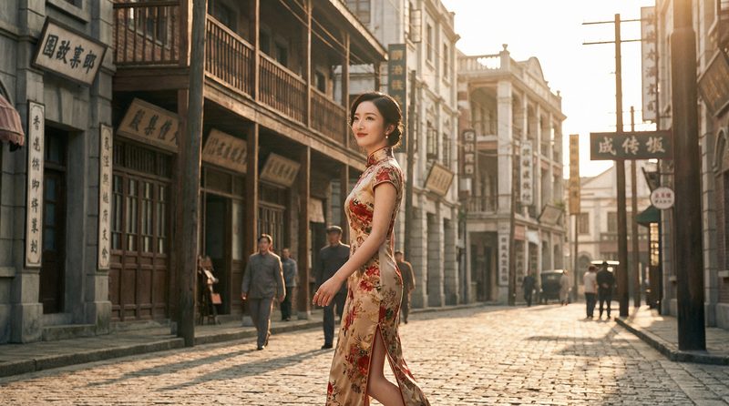 每日吃瓜怀旧视频-旗袍风华